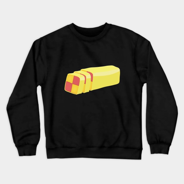 battenberg cake Crewneck Sweatshirt by nickemporium1